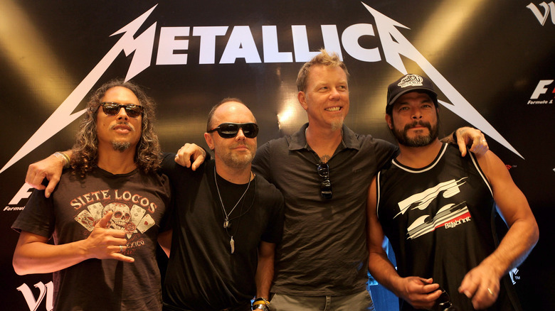 Picture of Metallica white logo