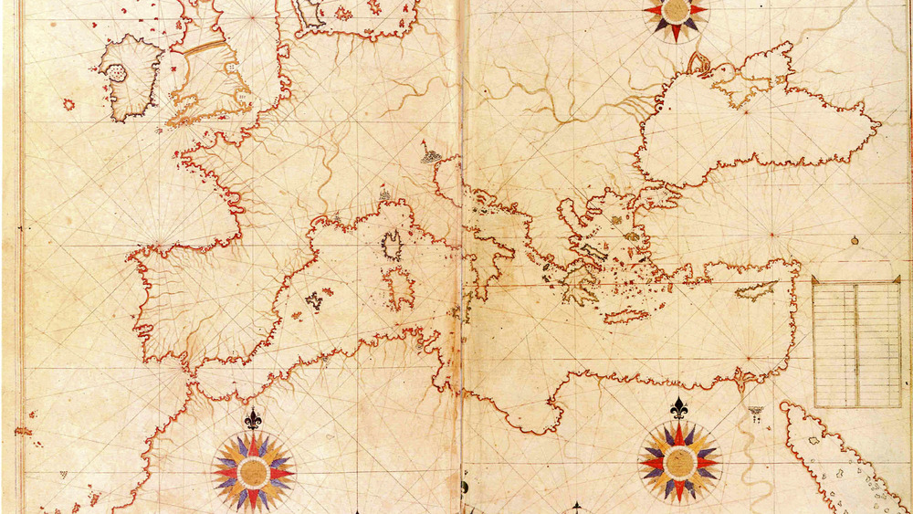 piri reis map europe