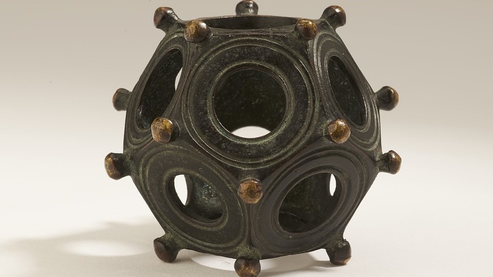 Bronze Roman Dodecahedron