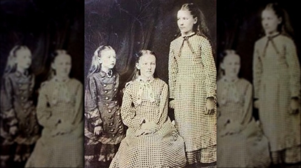 Carrie, Mary, and Laura Ingalls