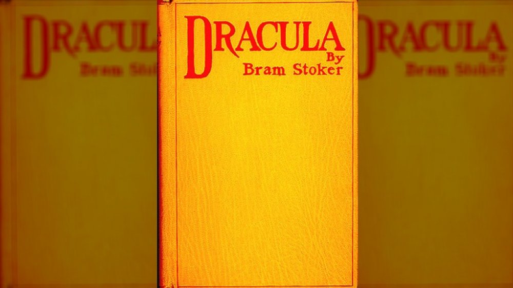 The original cover of Dracula