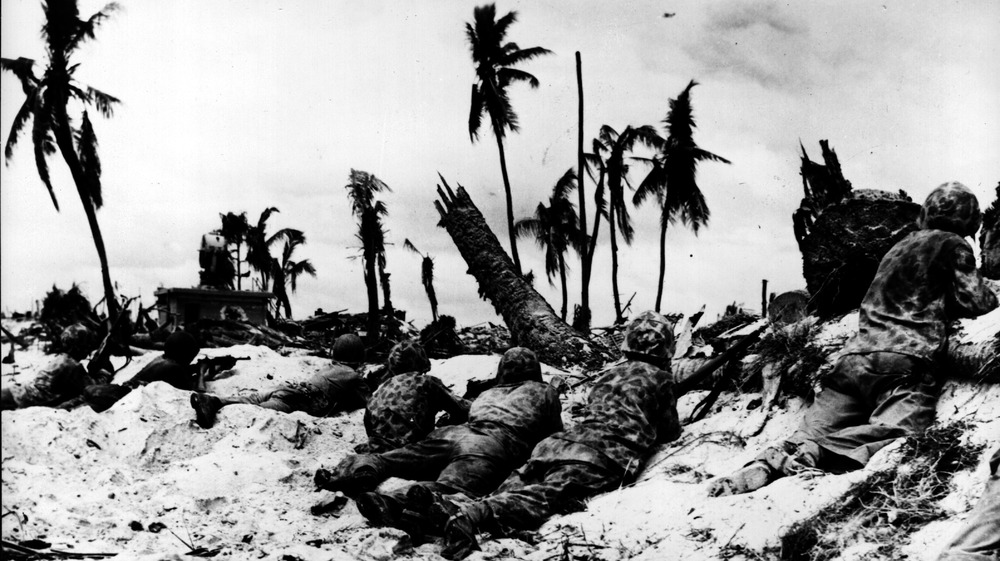 US sharpshooters in South Pacific in 1943