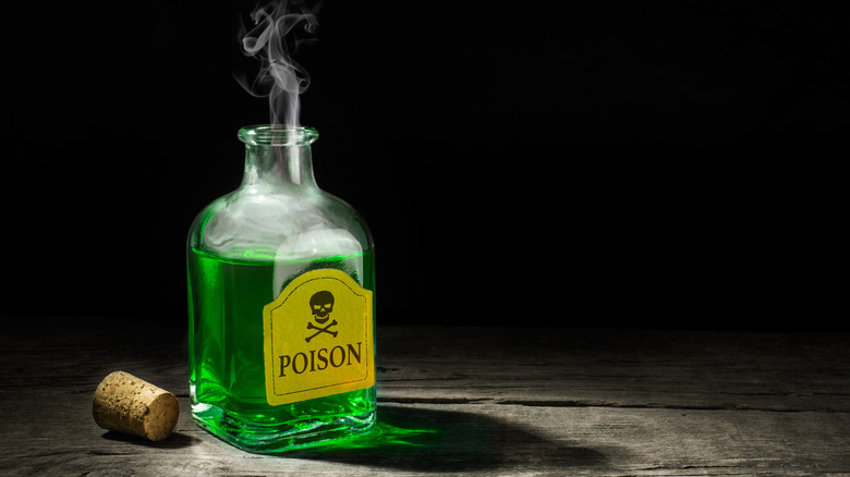 bottle of poison