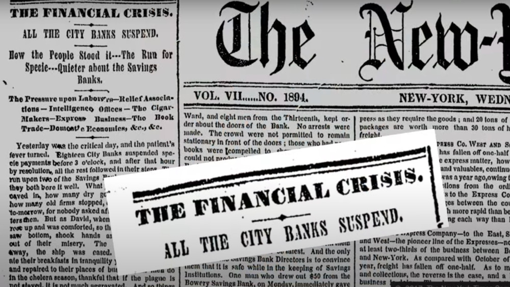 Financial Panic of 1857