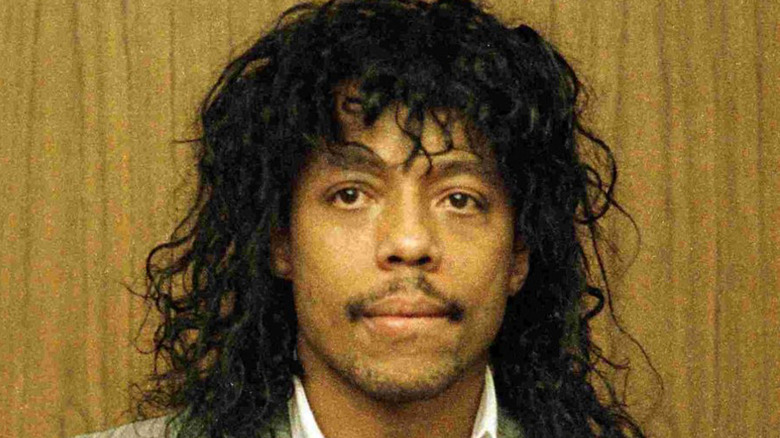 Rick James on trial