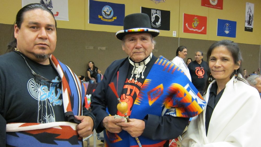 Dennis Banks being honored