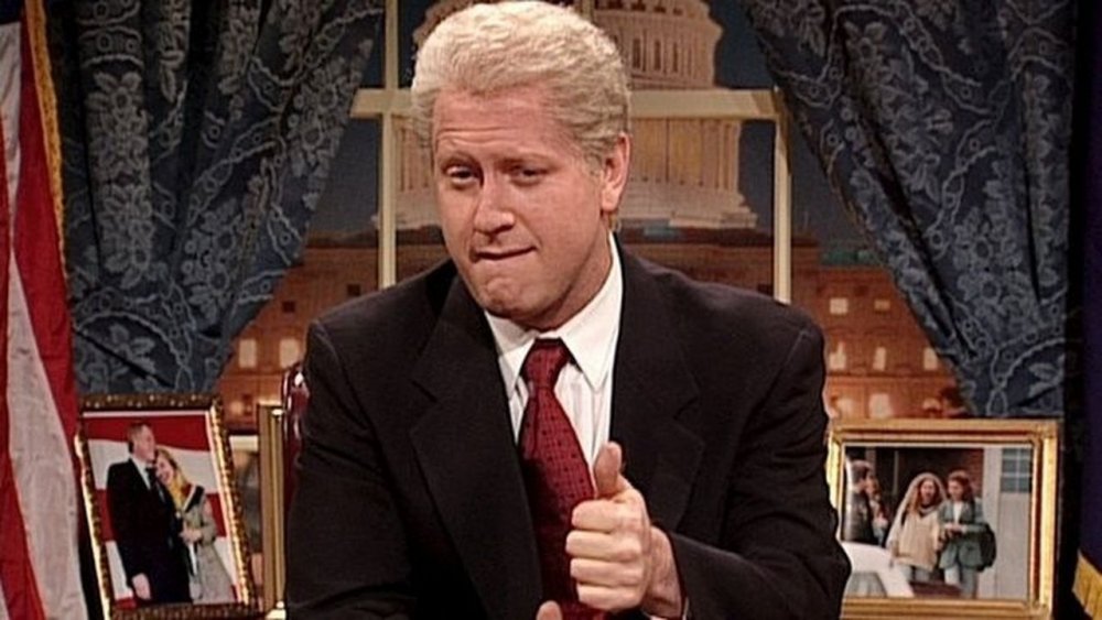 Darrell Hammond as Bill Clinton on Saturday Night Live