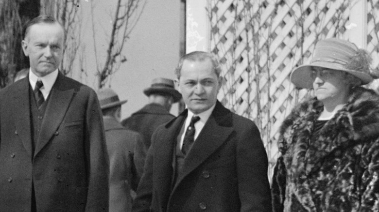 Coolidge, Samuel Dickstein, and Gold Star mothers