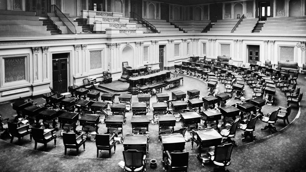 US Senate Chamber, 1873