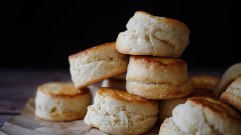 scone pastry baked