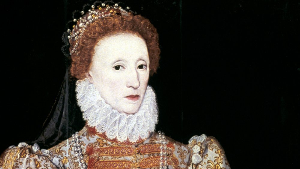 Portrait of Elizabeth I, Queen of England, circa 1588