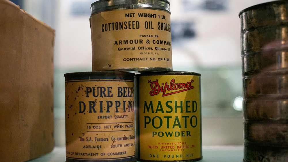 wwii era rations canned food