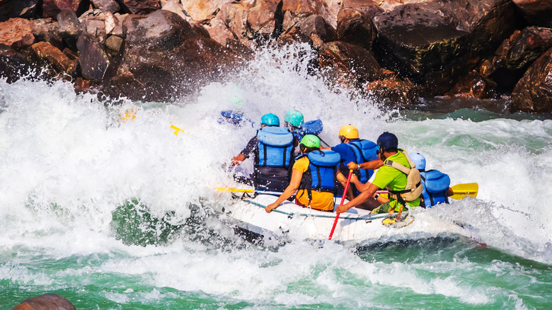 rafting on ganges