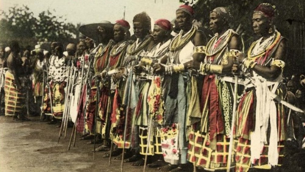 The last of the Dahomey Amazons in 1908