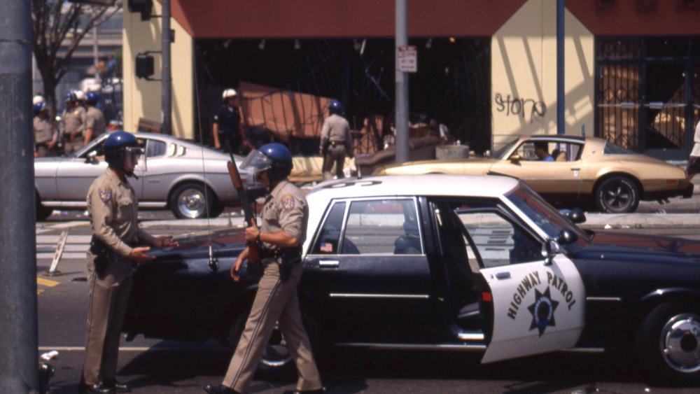 California highway patrol officers 