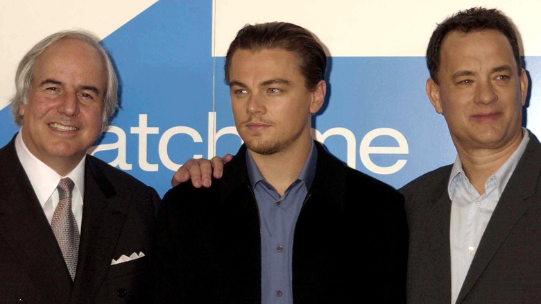 Frank Abagnale Jr. with DiCaprio, Hanks