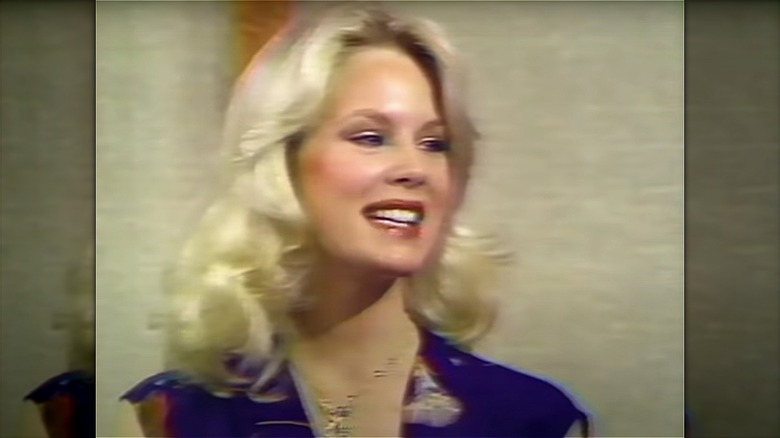 Dorothy Stratten during an interview