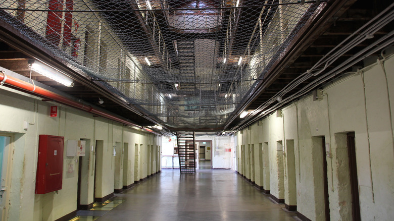 Australian prison cell block