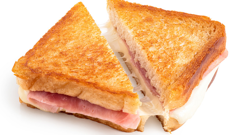 Ham and cheese sandwich