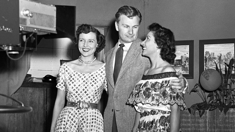 Betty White, Eddie Albert, unidentified woman