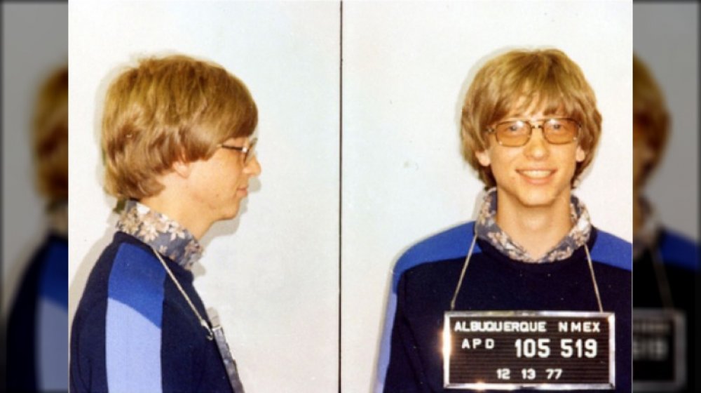 Bill Gates's mug shot