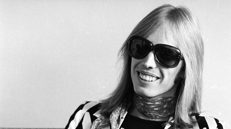 Tom Petty smiling sunglasses