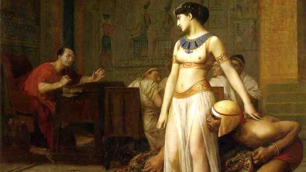 "Caesar and Cleopatra" by Jean-Léon Gérôme