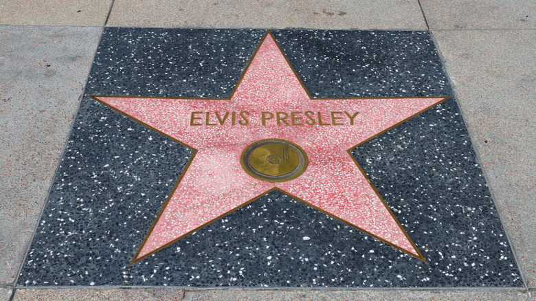 Elvis Presley's star on Hollywood Walk of Fame