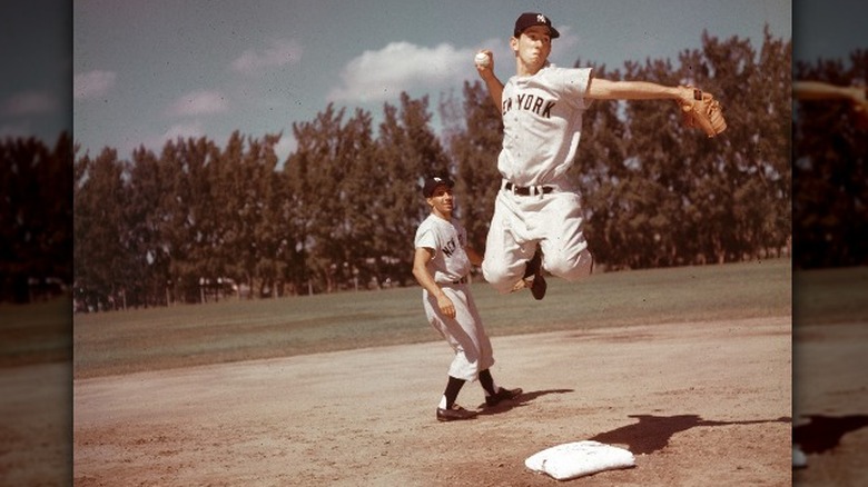 Billy Martin jumping