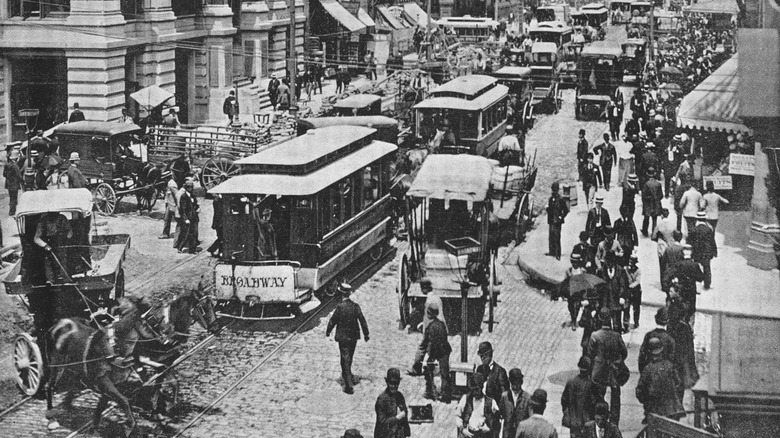 Broadway, New York City, 1900