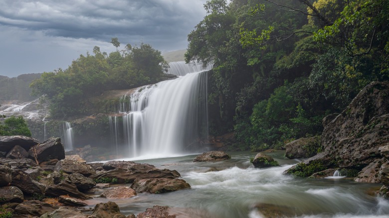 Meghalaya waterfall