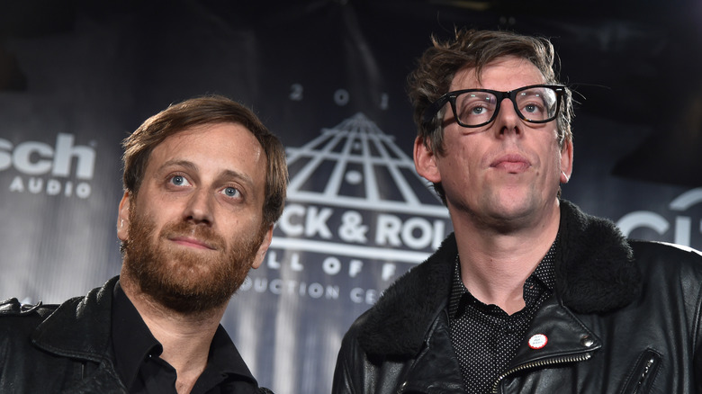 The Black Keys wearing black