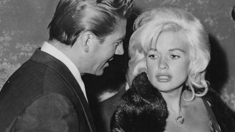 Mickey Hargitay and Jayne Mansfield, talking