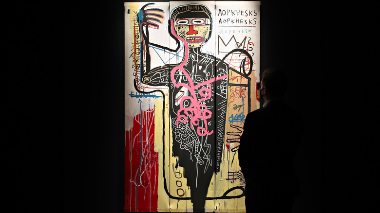 'Versus Medici' by Jean-Michel Basquiat