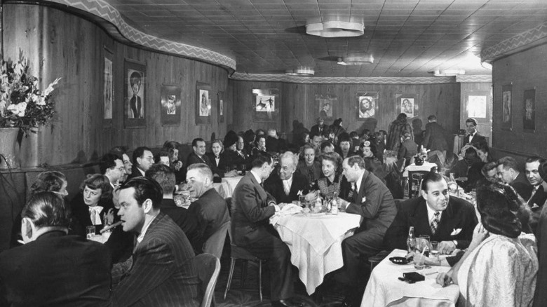 Stork Club dining room