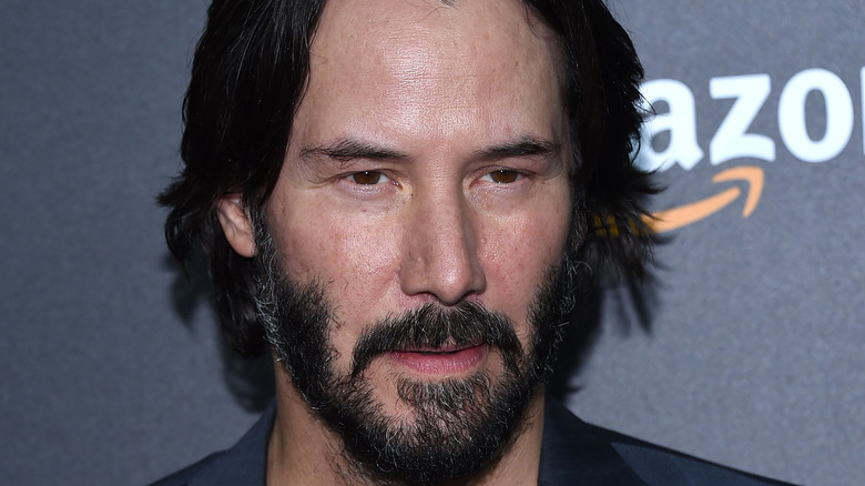 Keanu Reeves with a beard