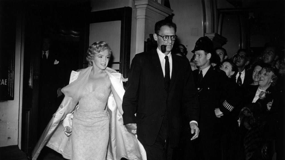 Marilyn Monroe and Arthur Miller