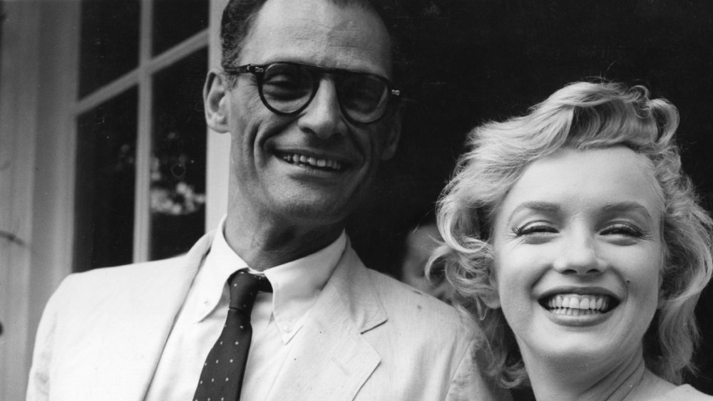 Marilyn Monroe and playwright Arthur Miller