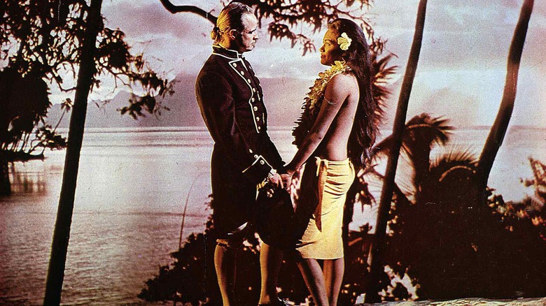 Marlon Brando and Tarita Teri'ipaia