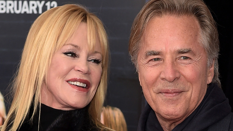 Melanie Griffith and Don Johnson