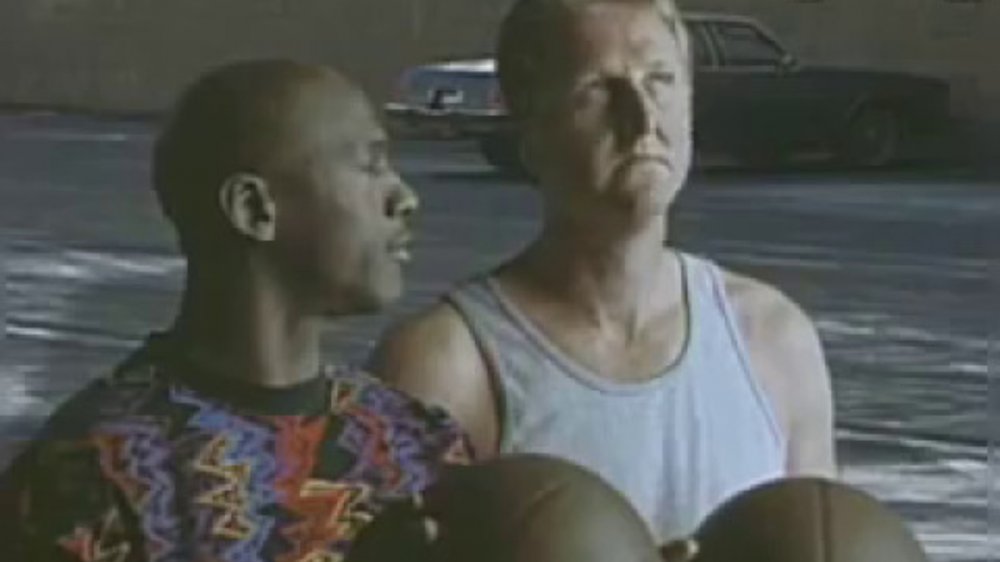 Michael Jordan and Larry Bird