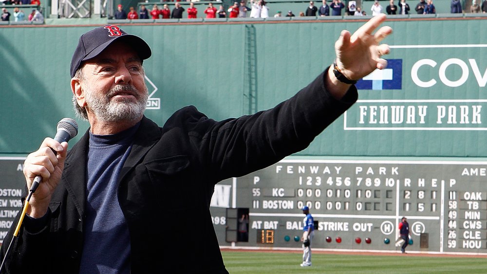 Neil Diamond at Fenway Park, 2013