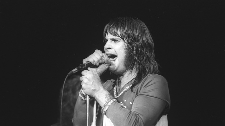 Ozzy Osbourne performing