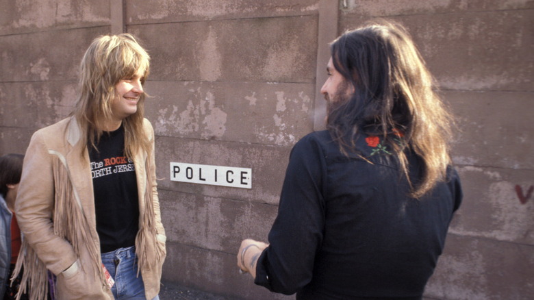 Ozzy Osbourne and Lemmy Kilmister