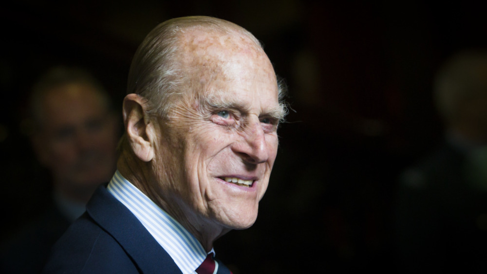 Prince Philip smiling