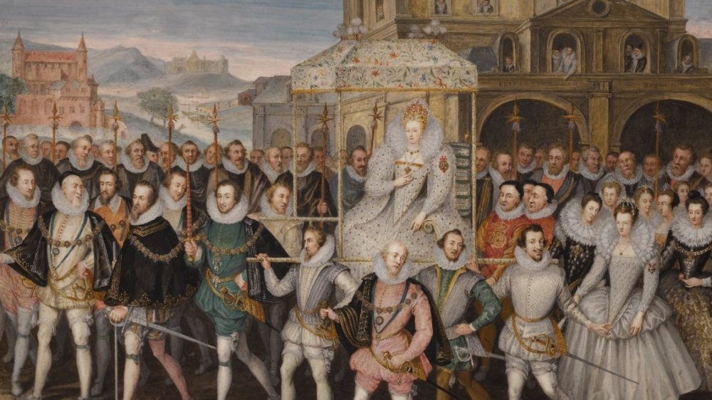 Procession portrait of Elizabeth I of England, circa 1601