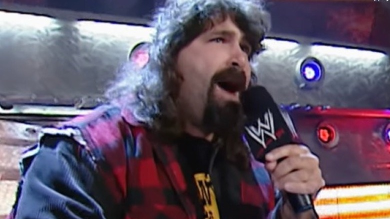 Mick Foley cuts angry promo