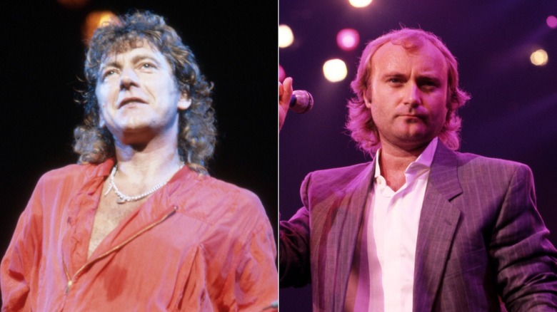 Robert Plant and Phil Collins '80s careers