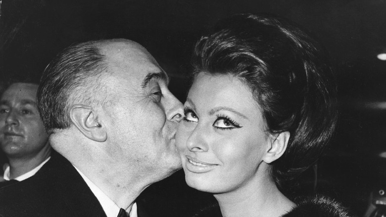 Carlo Ponti and Sophia Loren, 1965