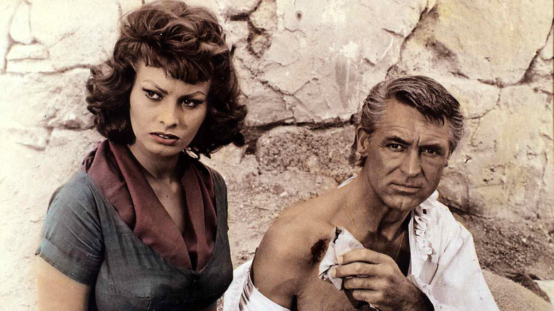 Sophia Loren and Cary Grant, 1958